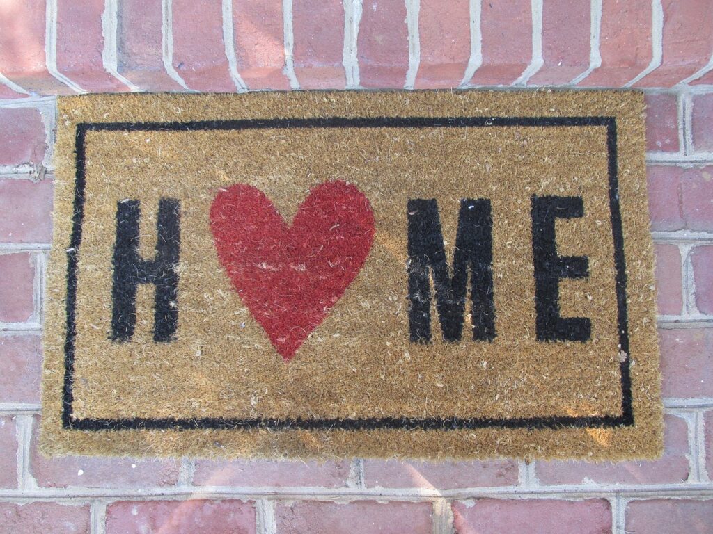 welcome mat